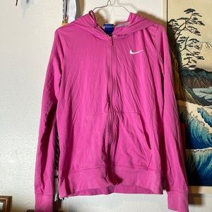 Nike Woman’s Pink Zip-Up